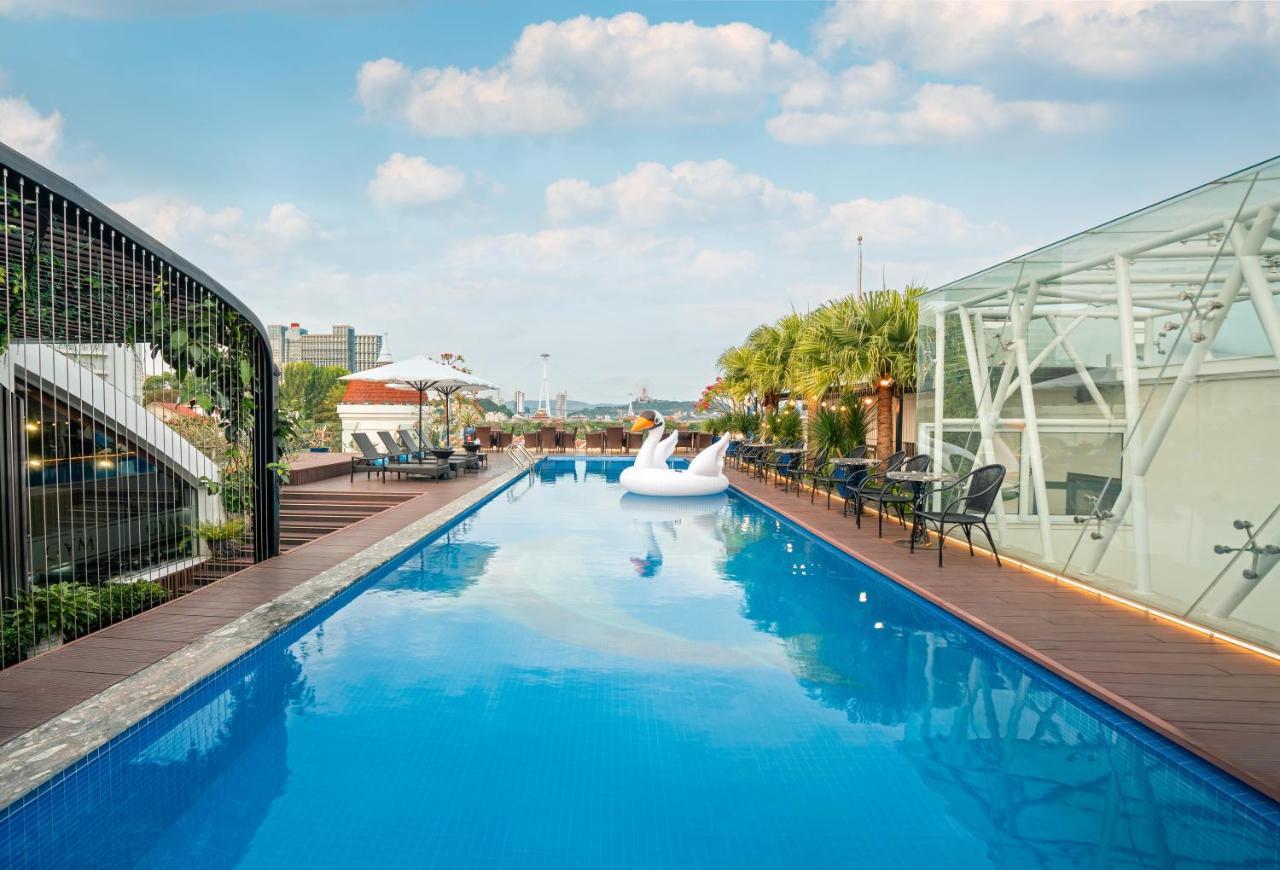 Grand Fleuve Boutique Hotel Ха Лонг Екстериор снимка